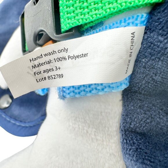 Sensory4U Narwhal Soft Plush Sensory Activity Toy For Ages 3+ Blue White Yellow - Picture 5 of 7